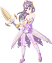 پیش‌نمایش فایل beautiful-girl-wearing-purple-costume-bring-the-sword-8091418 از پک شخصیت دختر