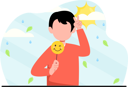 پیش‌نمایش فایل boy-holding-emoji-card-8696216 از پک روز کودک