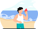 پیش‌نمایش فایل boy-eating-ice-cream-8771815 از پک سرگرمی‌های آخر هفته
