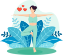 پیش‌نمایش فایل girl-doing-yoga-8771814 از پک سرگرمی‌های آخر هفته