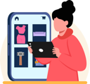 پیش‌نمایش فایل girl-doing-online-shopping-8771819 از پک سرگرمی‌های آخر هفته