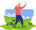 پیش‌نمایش فایل man-on-vacation-8771820 از پک سرگرمی‌های آخر هفته