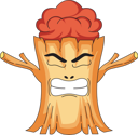 پیش‌نمایش فایل angry-wood-9674414 از پک کاراکتر چوبی