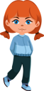 پیش‌نمایش فایل cute-girl-10046831 از پک شخصیت کودکان