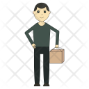پیش‌نمایش فایل man-holding-parcel از پک تحویل