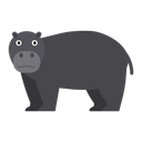 پیش‌نمایش فایل pygmy-hippo-1596624 از پک حیوانات آفریقایی