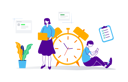پیش‌نمایش فایل business-people-doing-time-management-8054978 از پک مدیریت زمان