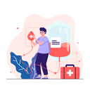 پیش‌نمایش فایل man-donating-his-blood-to-blood-bag-9307619 از پک اهداکنندگان خون