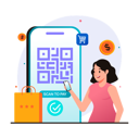 پیش‌نمایش فایل payment-using-qr-code-10624878 از پک بانک نئو