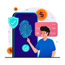 پیش‌نمایش فایل secure-payment-using-fingerprint-10624879 از پک بانک نئو