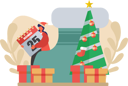 پیش‌نمایش فایل girl-enjoying-christmas-days-6935388 از پک جشن کریسمس