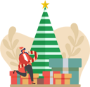 پیش‌نمایش فایل young-girl-enjoying-christmas-6935392 از پک جشن کریسمس