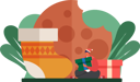 پیش‌نمایش فایل man-holding-christmas-gift-6935684 از پک جشن کریسمس