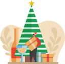 پیش‌نمایش فایل man-celebrating-christmas-6935708 از پک جشن کریسمس