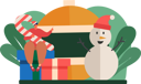 پیش‌نمایش فایل young-man-enjoying-christmas-6935742 از پک جشن کریسمس