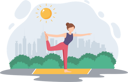 پیش‌نمایش فایل girl-doing-yoga-8785699 از پک سرگرمی‌های آخر هفته