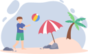 پیش‌نمایش فایل man-at-beach-8804201 از پک سرگرمی‌های آخر هفته