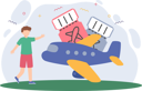 پیش‌نمایش فایل online-flight-booking-8804208 از پک سرگرمی‌های آخر هفته