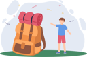 پیش‌نمایش فایل travel-bag-8804288 از پک سرگرمی‌های آخر هفته