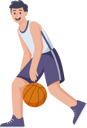 پیش‌نمایش فایل basketball-player-8908805 از پک کاراکتر ورزش و ورزش