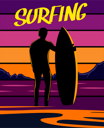 پیش‌نمایش فایل surfing-9030696 از پک وینتیج رترو