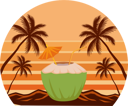 پیش‌نمایش فایل beach-paradise-9064984 از پک وینتیج رترو