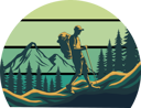 پیش‌نمایش فایل lets-hiking-outdoors-life-9064878 از پک وینتیج رترو