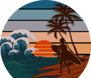 پیش‌نمایش فایل surfing-wild-wave-9064877 از پک وینتیج رترو