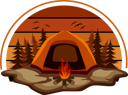 پیش‌نمایش فایل campfire-wild-adventure-9064829 از پک وینتیج رترو