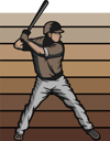 پیش‌نمایش فایل baseball-players-9032061 از پک وینتیج رترو