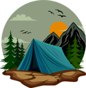 پیش‌نمایش فایل camping-outdoors-9032056 از پک وینتیج رترو