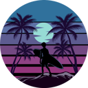 پیش‌نمایش فایل surfing-9031615 از پک وینتیج رترو