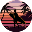 پیش‌نمایش فایل surfing-life-style-9031198 از پک وینتیج رترو