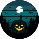 پیش‌نمایش فایل scary-halloween-night-9030826 از پک وینتیج رترو