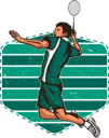 پیش‌نمایش فایل badminton-club-9430454 از پک وینتیج رترو
