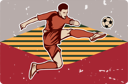 پیش‌نمایش فایل football-player-9430414 از پک وینتیج رترو