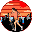 پیش‌نمایش فایل skate-sport-9430460 از پک وینتیج رترو
