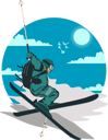 پیش‌نمایش فایل snowboarding-9430456 از پک وینتیج رترو