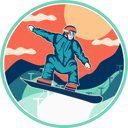 پیش‌نمایش فایل winter-sport-snowboarding-9430403 از پک وینتیج رترو