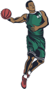 پیش‌نمایش فایل basketball-player-9430102 از پک وینتیج رترو