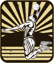 پیش‌نمایش فایل basketball-player-9430103 از پک وینتیج رترو