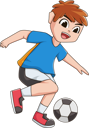پیش‌نمایش فایل cute-football-player-9856733 از پک ورزشکار