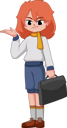 پیش‌نمایش فایل cute-girl-10048459 از پک شخصیت پسر و دختر