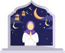 پیش‌نمایش فایل islamic-woman-8022677 از پک رمضان