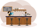 پیش‌نمایش فایل barista-make-coffee-8070289 از پک کافه