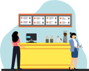 پیش‌نمایش فایل girl-ordering-coffee-at-coffee-shop-8070295 از پک کافه