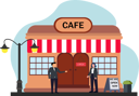 پیش‌نمایش فایل people-waiting-outside-cafe-8070296 از پک کافه