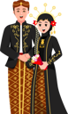 پیش‌نمایش فایل indonesian-traditional-wedding-couple-8162832 از پک شخصیت عروسی