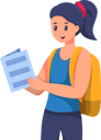 پیش‌نمایش فایل beautiful-traveler-with-map-8163276 از پک شخصیت سفر