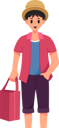 پیش‌نمایش فایل handsome-tourist-carrying-backpack-8163279 از پک شخصیت سفر